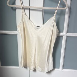 J. Crew Cream Silk Camisole Top